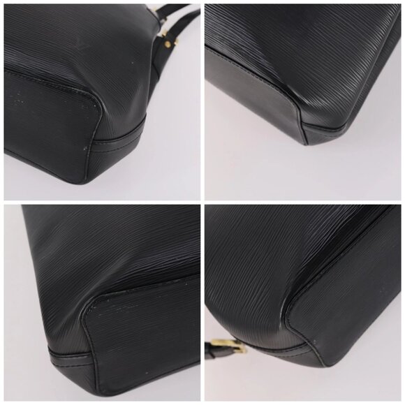LOUIS VUITTON Epi Mandala MM Shoulder Bag Black M58892 LV Auth 141400 - Picture 14 of 16